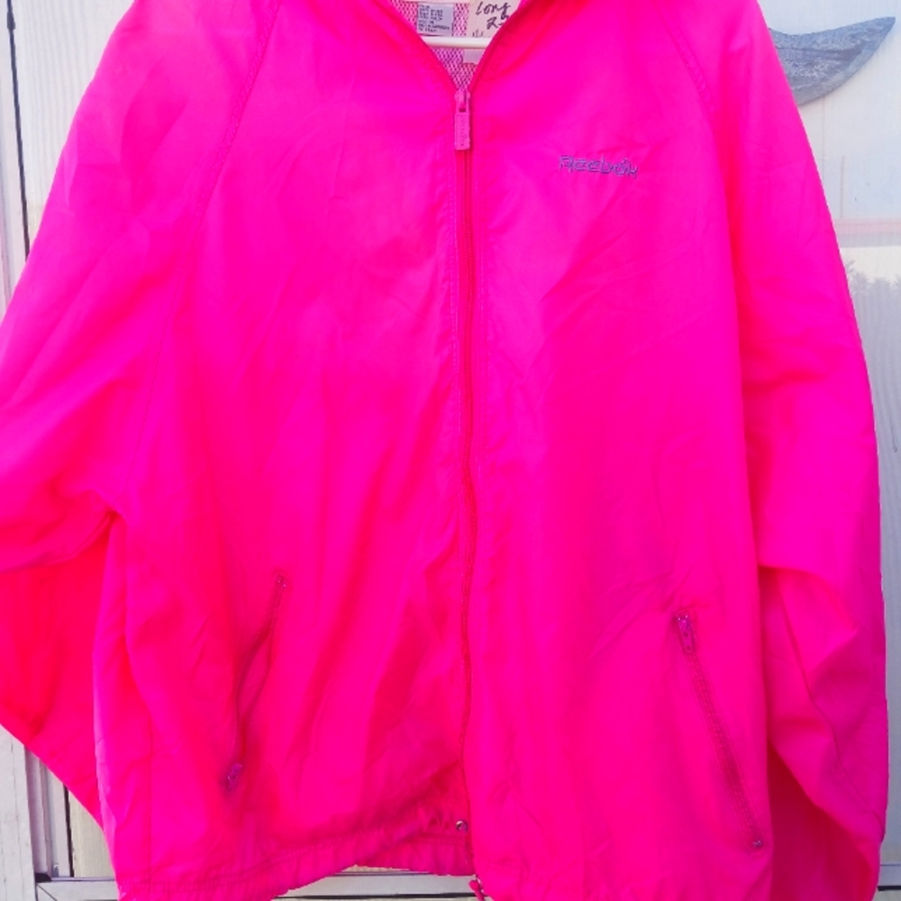 Pink reebok Rain Jacket40/41